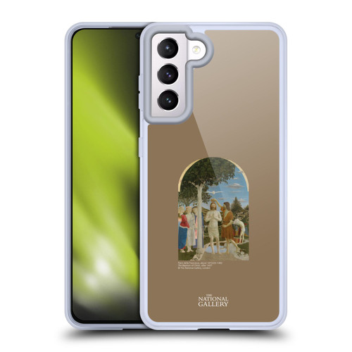 The National Gallery Religious & Mythological The Baptism Of Christ Soft Gel Case for Samsung Galaxy S21 5G & MagSafe