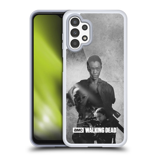 AMC The Walking Dead Double Exposure Sasha Soft Gel Case for Samsung Galaxy A13 (2022)