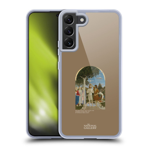 The National Gallery Religious & Mythological The Baptism Of Christ Soft Gel Case for Samsung Galaxy S22+ 5G & MagSafe