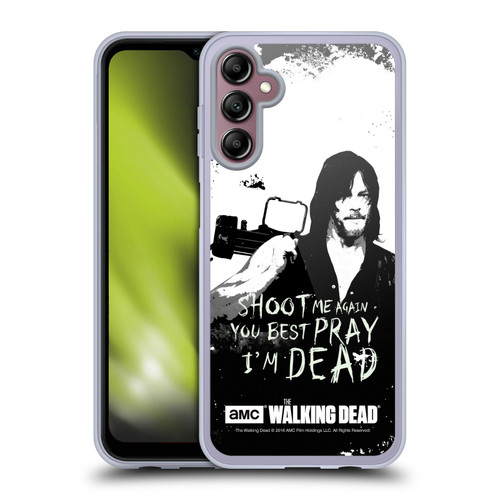 AMC The Walking Dead Quotes Daryl Shoot Soft Gel Case for Samsung Galaxy A14 5G