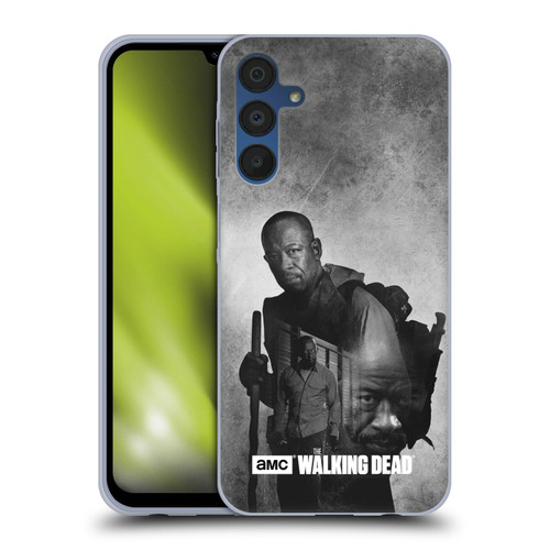 AMC The Walking Dead Double Exposure Morgan Soft Gel Case for Samsung Galaxy A15 & MagSafe