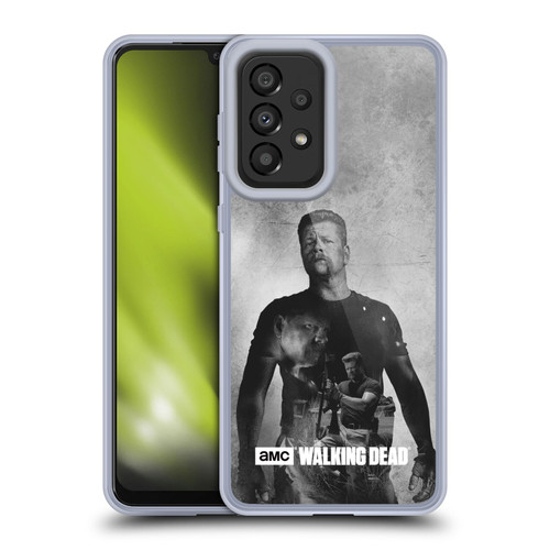 AMC The Walking Dead Double Exposure Abraham Soft Gel Case for Samsung Galaxy A33 5G (2022)
