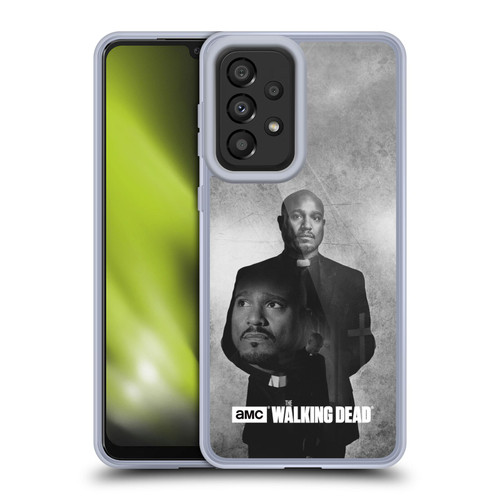 AMC The Walking Dead Double Exposure Gabriel Soft Gel Case for Samsung Galaxy A33 5G (2022)