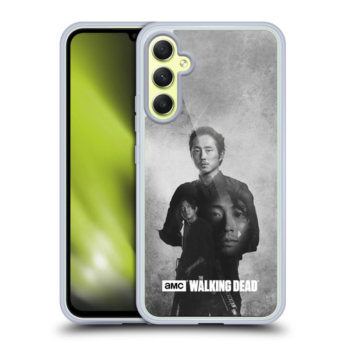 AMC The Walking Dead Double Exposure Glenn Soft Gel Case for Samsung Galaxy A34 5G