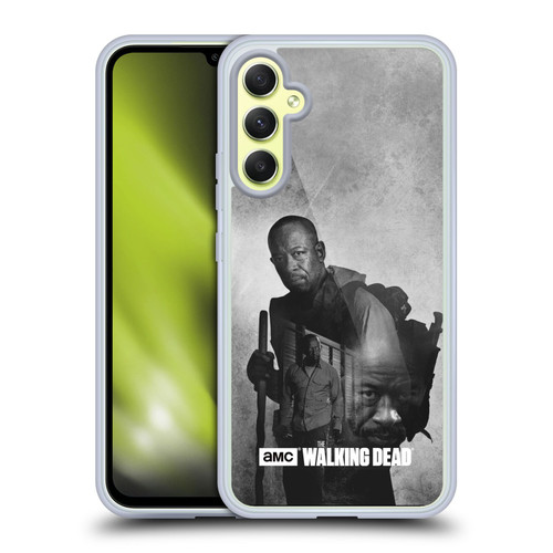 AMC The Walking Dead Double Exposure Morgan Soft Gel Case for Samsung Galaxy A34 5G