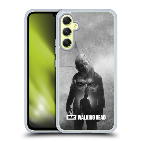 AMC The Walking Dead Double Exposure Walker Soft Gel Case for Samsung Galaxy A34 5G