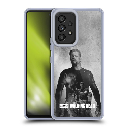 AMC The Walking Dead Double Exposure Abraham Soft Gel Case for Samsung Galaxy A53 5G (2022)