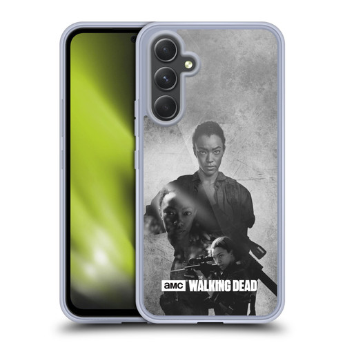 AMC The Walking Dead Double Exposure Sasha Soft Gel Case for Samsung Galaxy A54 5G