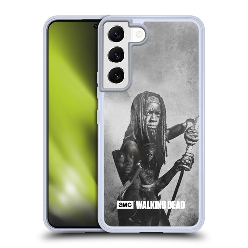 AMC The Walking Dead Double Exposure Michonne Soft Gel Case for Samsung Galaxy S22 5G & MagSafe