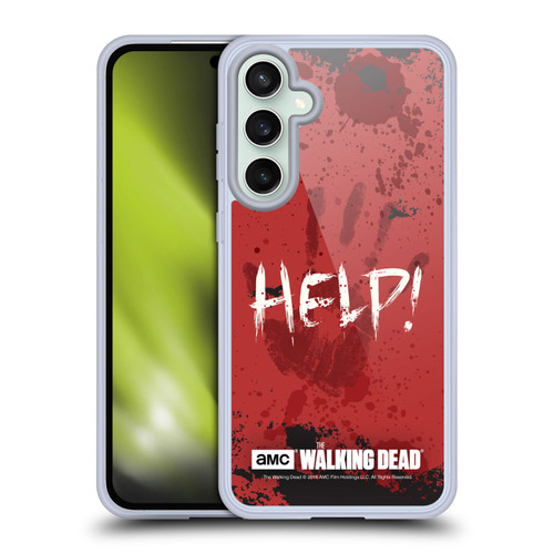 AMC The Walking Dead Quotes Help Soft Gel Case for Samsung Galaxy S23 FE 5G & MagSafe