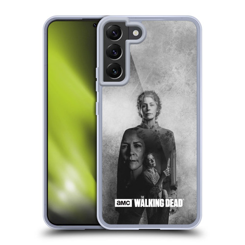 AMC The Walking Dead Double Exposure Carol Soft Gel Case for Samsung Galaxy S22+ 5G & MagSafe