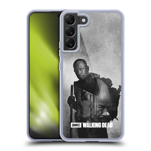 AMC The Walking Dead Double Exposure Morgan Soft Gel Case for Samsung Galaxy S22+ 5G & MagSafe