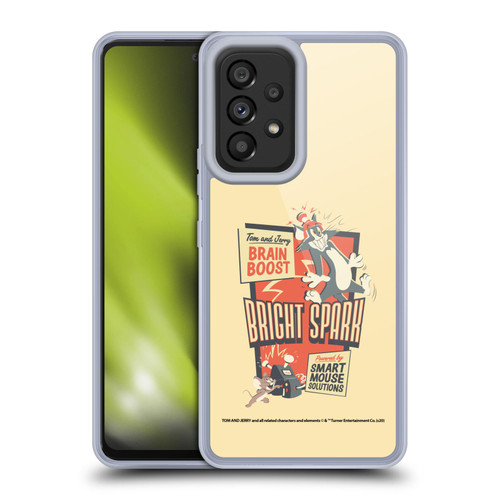 Tom and Jerry Retro Bright Spark Soft Gel Case for Samsung Galaxy A53 5G (2022)