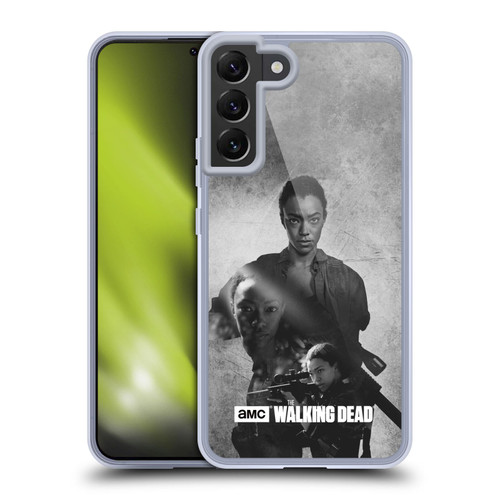 AMC The Walking Dead Double Exposure Sasha Soft Gel Case for Samsung Galaxy S22+ 5G & MagSafe