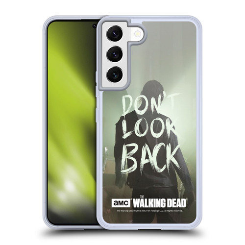 AMC The Walking Dead Quotes Dont Look Back Soft Gel Case for Samsung Galaxy S22 5G & MagSafe