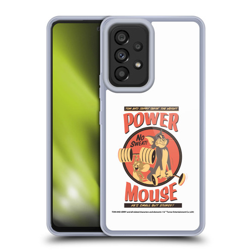 Tom and Jerry Retro Power Mouse Soft Gel Case for Samsung Galaxy A53 5G (2022)