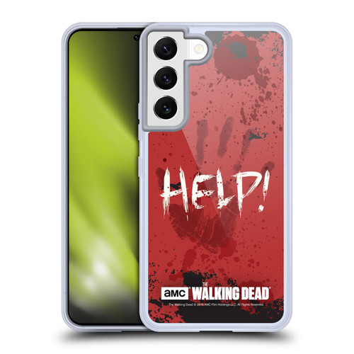 AMC The Walking Dead Quotes Help Soft Gel Case for Samsung Galaxy S22 5G & MagSafe