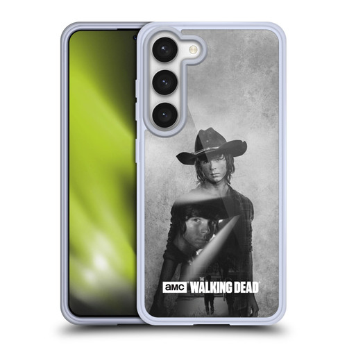 AMC The Walking Dead Double Exposure Carl Soft Gel Case for Samsung Galaxy S23 5G & MagSafe