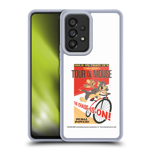Tom and Jerry Retro Tour De Mouse Soft Gel Case for Samsung Galaxy A53 5G (2022)