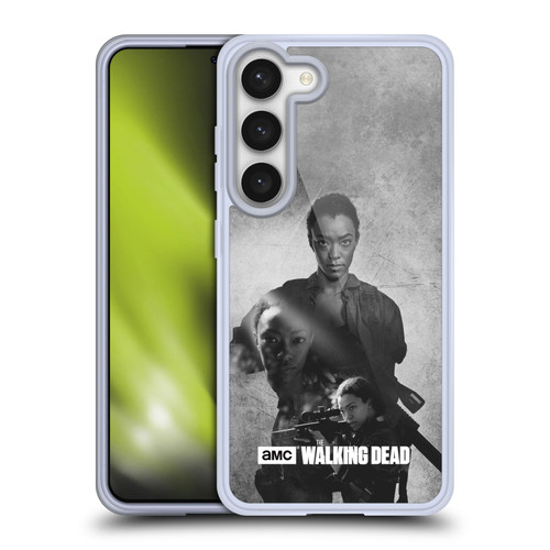 AMC The Walking Dead Double Exposure Sasha Soft Gel Case for Samsung Galaxy S23 5G & MagSafe