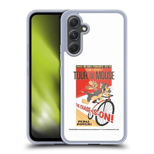 Tom and Jerry Retro Tour De Mouse Soft Gel Case for Samsung Galaxy A54 5G