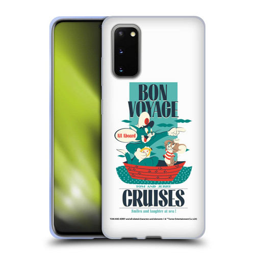 Tom and Jerry Retro Bon Voyage Soft Gel Case for Samsung Galaxy S20 / S20 5G