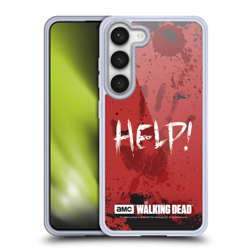 AMC The Walking Dead Quotes Help Soft Gel Case for Samsung Galaxy S23 5G & MagSafe