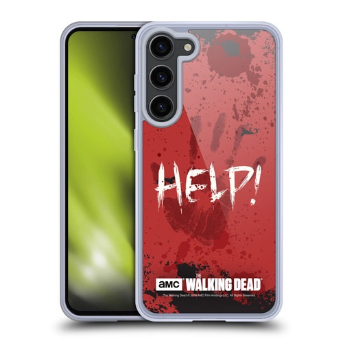 AMC The Walking Dead Quotes Help Soft Gel Case for Samsung Galaxy S23+ 5G & MagSafe