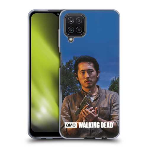 AMC The Walking Dead Filtered Characters Glenn Soft Gel Case for Samsung Galaxy A12 (2020)
