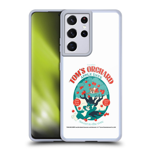 Tom and Jerry Retro Orchard Soft Gel Case for Samsung Galaxy S21 Ultra 5G & MagSafe