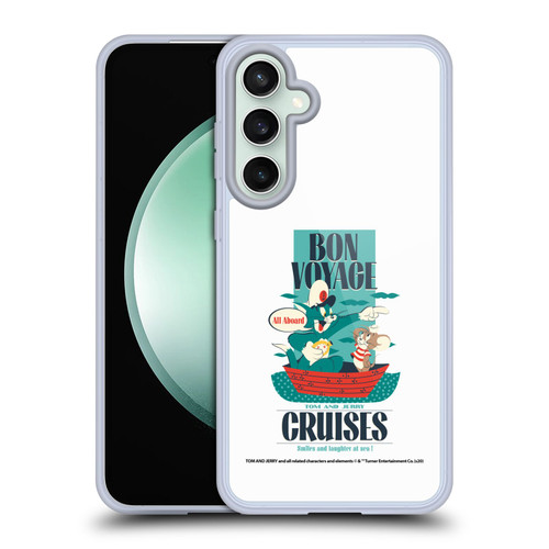 Tom and Jerry Retro Bon Voyage Soft Gel Case for Samsung Galaxy S23 FE 5G & MagSafe