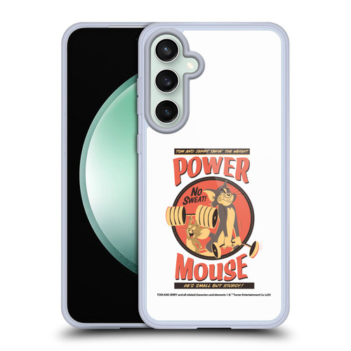 Tom and Jerry Retro Power Mouse Soft Gel Case for Samsung Galaxy S23 FE 5G & MagSafe