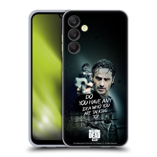 AMC The Walking Dead Rick Grimes Legacy Question Soft Gel Case for Samsung Galaxy A25 5G