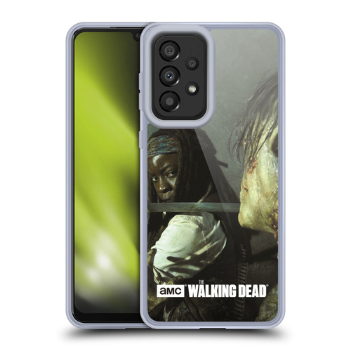 AMC The Walking Dead Filtered Characters Michonne Katana Soft Gel Case for Samsung Galaxy A33 5G (2022)