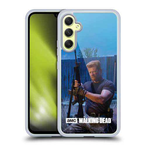 AMC The Walking Dead Filtered Characters Abraham Soft Gel Case for Samsung Galaxy A34 5G