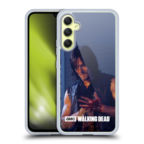 AMC The Walking Dead Filtered Characters Daryl Soft Gel Case for Samsung Galaxy A34 5G