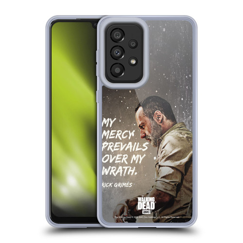 AMC The Walking Dead Rick Grimes Legacy Mercy Prevails Soft Gel Case for Samsung Galaxy A33 5G (2022)