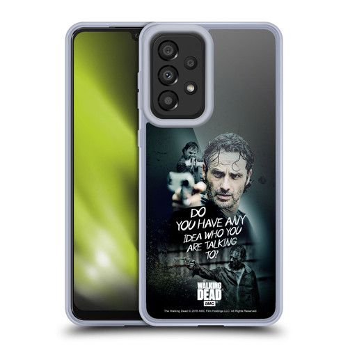AMC The Walking Dead Rick Grimes Legacy Question Soft Gel Case for Samsung Galaxy A33 5G (2022)