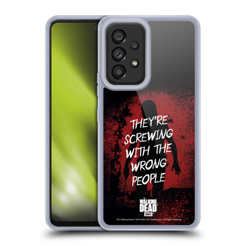 AMC The Walking Dead Rick Grimes Legacy Trust Soft Gel Case for Samsung Galaxy A53 5G (2022)