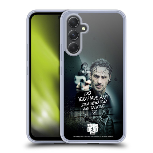 AMC The Walking Dead Rick Grimes Legacy Question Soft Gel Case for Samsung Galaxy A54 5G