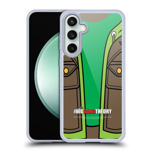 The Big Bang Theory Iconic Shirts Leonard Soft Gel Case for Samsung Galaxy S23 FE 5G & MagSafe
