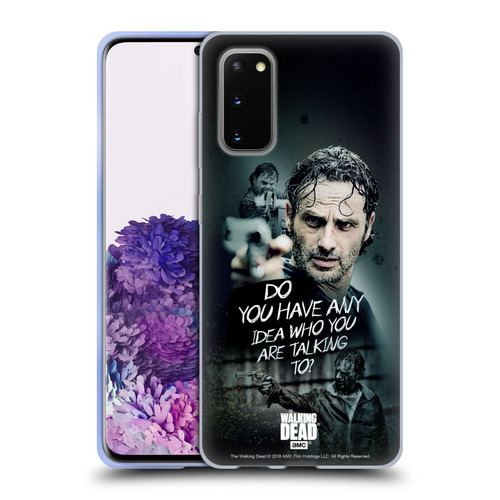 AMC The Walking Dead Rick Grimes Legacy Question Soft Gel Case for Samsung Galaxy S20 / S20 5G
