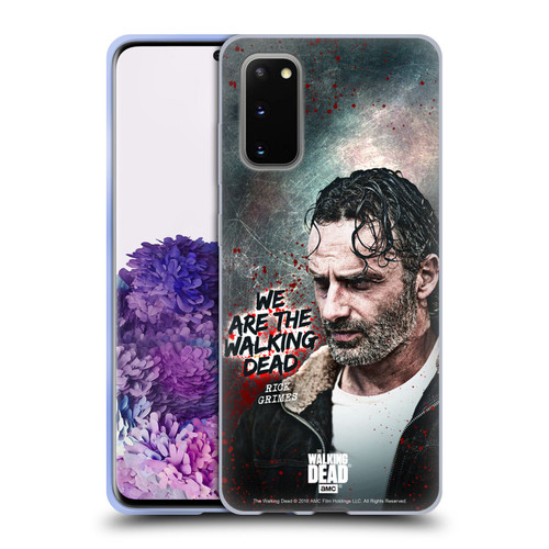 AMC The Walking Dead Rick Grimes Legacy Quote Soft Gel Case for Samsung Galaxy S20 / S20 5G