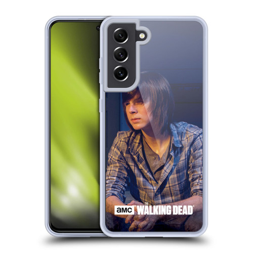 AMC The Walking Dead Filtered Characters Carl Soft Gel Case for Samsung Galaxy S21 FE 5G & MagSafe
