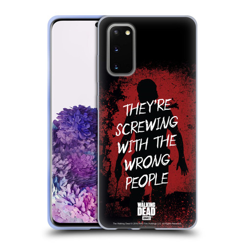 AMC The Walking Dead Rick Grimes Legacy Trust Soft Gel Case for Samsung Galaxy S20 / S20 5G