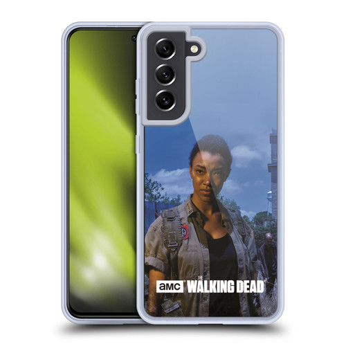 AMC The Walking Dead Filtered Characters Sasha Soft Gel Case for Samsung Galaxy S21 FE 5G & MagSafe