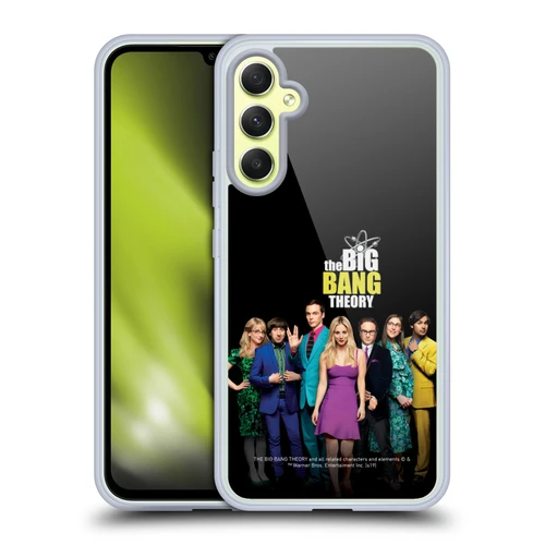 The Big Bang Theory Key Art Season 11 B Soft Gel Case for Samsung Galaxy A34 5G