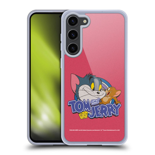 Tom and Jerry Typography Art Classic Soft Gel Case for Samsung Galaxy S23+ 5G & MagSafe