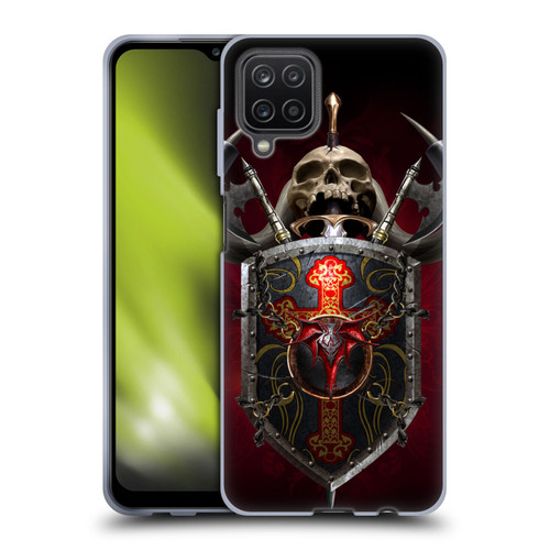 Tom Wood Fantasy Dragon Shield Soft Gel Case for Samsung Galaxy A12 (2020)