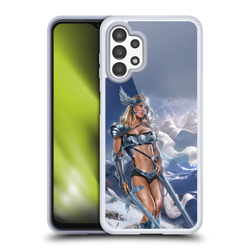 Tom Wood Fantasy Women Warrior Soft Gel Case for Samsung Galaxy A13 (2022)